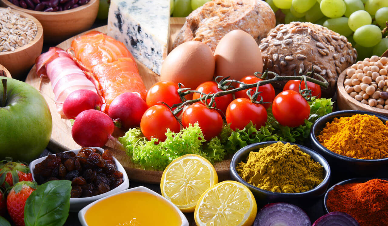 various various kinds of ingredients